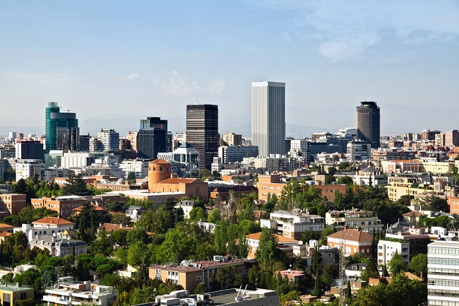 Madrid Skyline