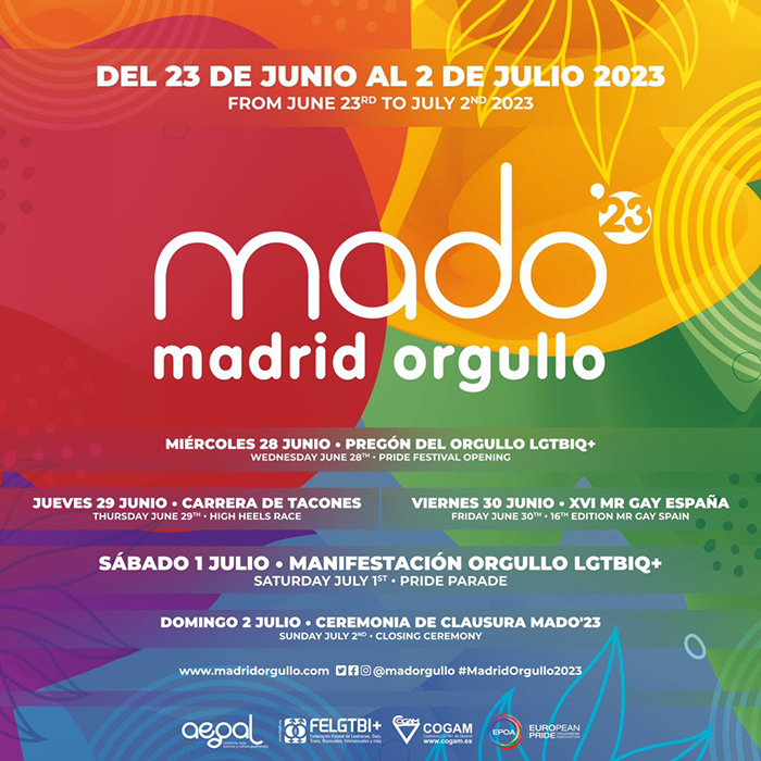 Pride in Madrid 2023 - Events you Simply Can't Miss! - Citylife Madrid